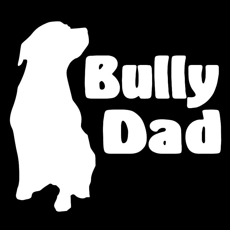 17*15.3cm BULLY DAD Vinyl Decal Sticker Car Vinyl Graphics Decals Accessories Decorative JDM car accessories, Color
17*15.3cm BULLY DAD Vinyl Decal Sticker Car Vinyl Graphics Decals Accessories Decorative JDM car accessories, Color