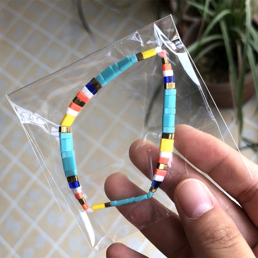 summer bracelet accessories MIYUKI rainbow boho bracelet femme jewelry bohemian bracelets friendship wristband lady gifts Y200918