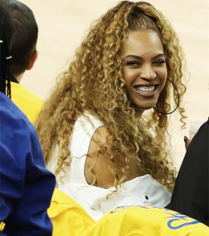 Beyonce blonde ponytail hair extension virgin human oney blonde 27 ribbon wrap pony tail hair piece deep curly virgin hair ponytail 140g