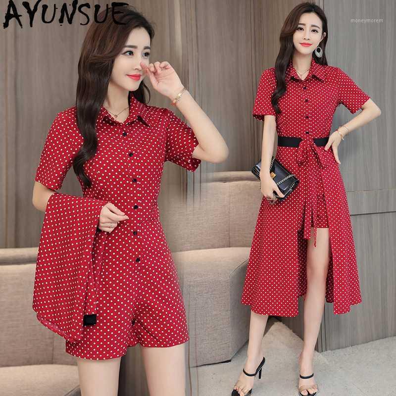 AYUNSUE Summer Playsuit Women Clothes 2020 Korean Romper Chiffon Playsuits Polka Dot Rompers Womens Summer Overalls KJ20241, Black
AYUNSUE Summer Playsuit Women Clothes 2020 Korean Romper Chiffon Playsuits Polka Dot Rompers Womens Summer Overalls KJ20241, Black