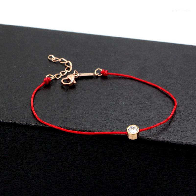 Bangle Handmade Red Rope Charm Round Crystal Chain Bracelet Rose Gold Color Women Female Wedding Gift1
Bangle Handmade Red Rope Charm Round Crystal Chain Bracelet Rose Gold Color Women Female Wedding Gift1