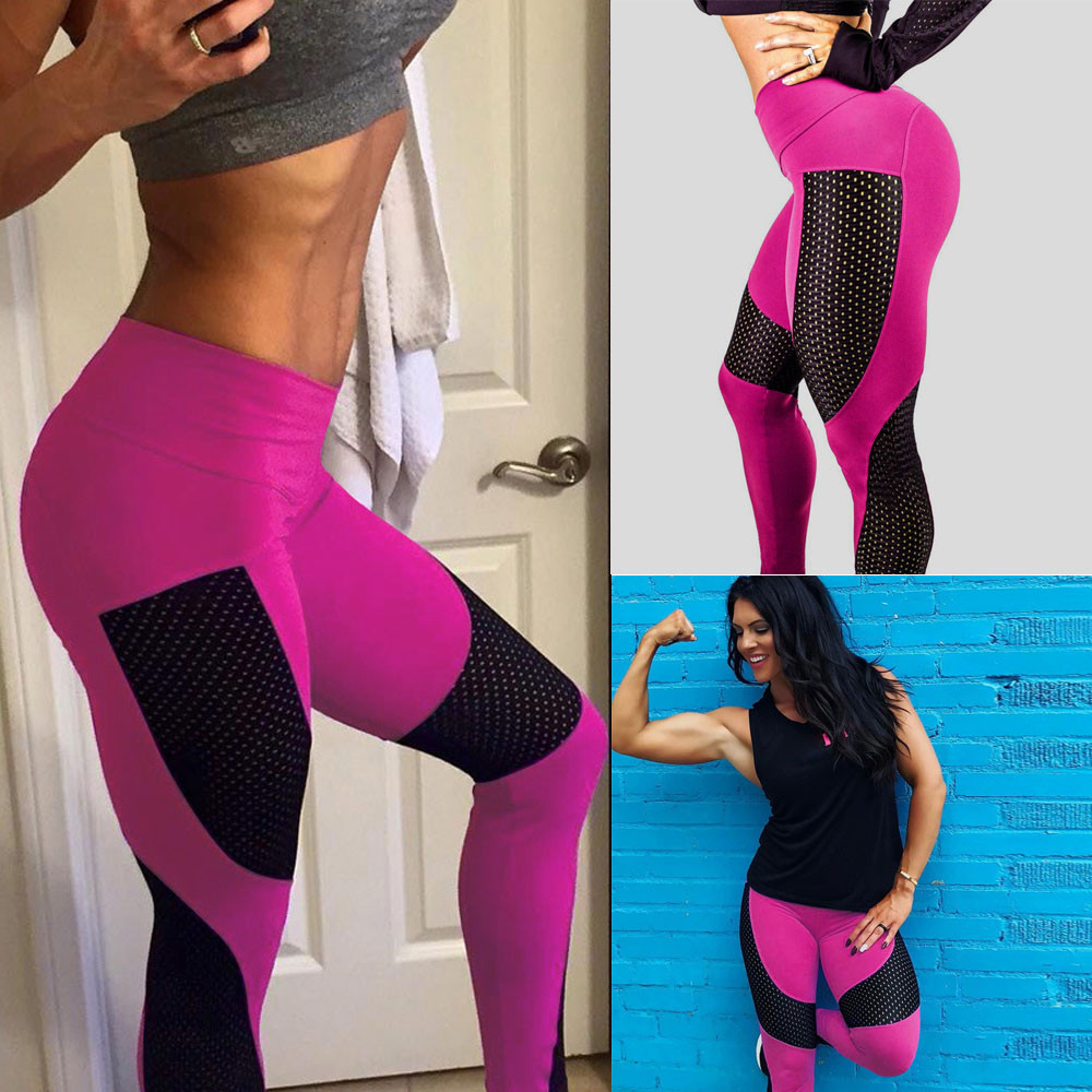 Feitong Women Leggings Casual Patchwork Fitness High Waist Leggings Women Pant Big Stretch Legging Female Fashion leggins mujer T200601