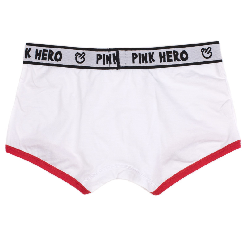 5pcs\lot Pink Heroes Classic Men Underwear Boxers High Quality Cotton Male Panties comfortable Cost-effective M/L/XL/XXL 201009