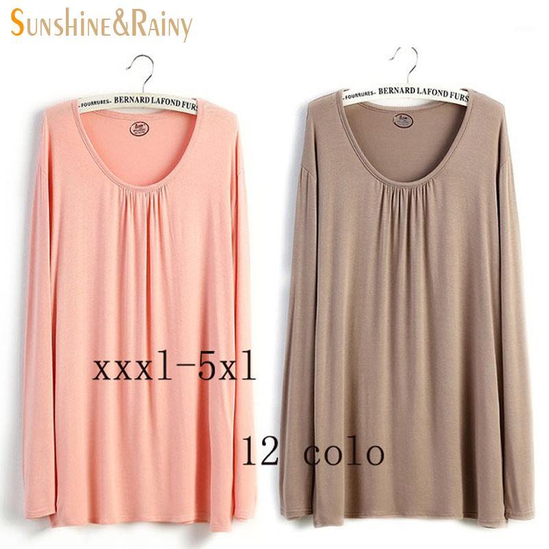 Women's T-Shirt Wholesale- 2021 5XL XXXL Autumn Spring Big Size Women Clothing Casual O-neck Long Sleeve PLUS Cotton Loose Tops Tee Blus, 10
Women's T-Shirt Wholesale- 2021 5XL XXXL Autumn Spring Big Size Women Clothing Casual O-neck Long Sleeve PLUS Cotton Loose Tops Tee Blus, 10
