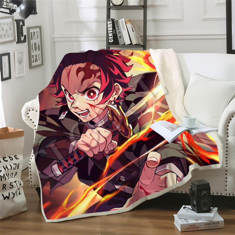 CLOOCL Newest Sofa Travel Youth Bedding Demon Slayer Kimetsu No Yaiba 3D Print Fashion Double Layer Blanket Bedspread for Plush Sofa Quilt
CLOOCL Newest Sofa Travel Youth Bedding Demon Slayer Kimetsu No Yaiba 3D Print Fashion Double Layer Blanket Bedspread for Plush Sofa Quilt