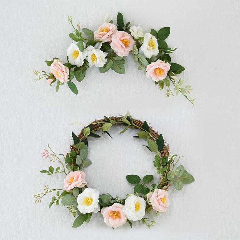 New imitation flower wreath silk false flower wall hanging door decoration lintel wedding room decoration living room1, 04-lintel flower
New imitation flower wreath silk false flower wall hanging door decoration lintel wedding room decoration living room1, 04-lintel flower