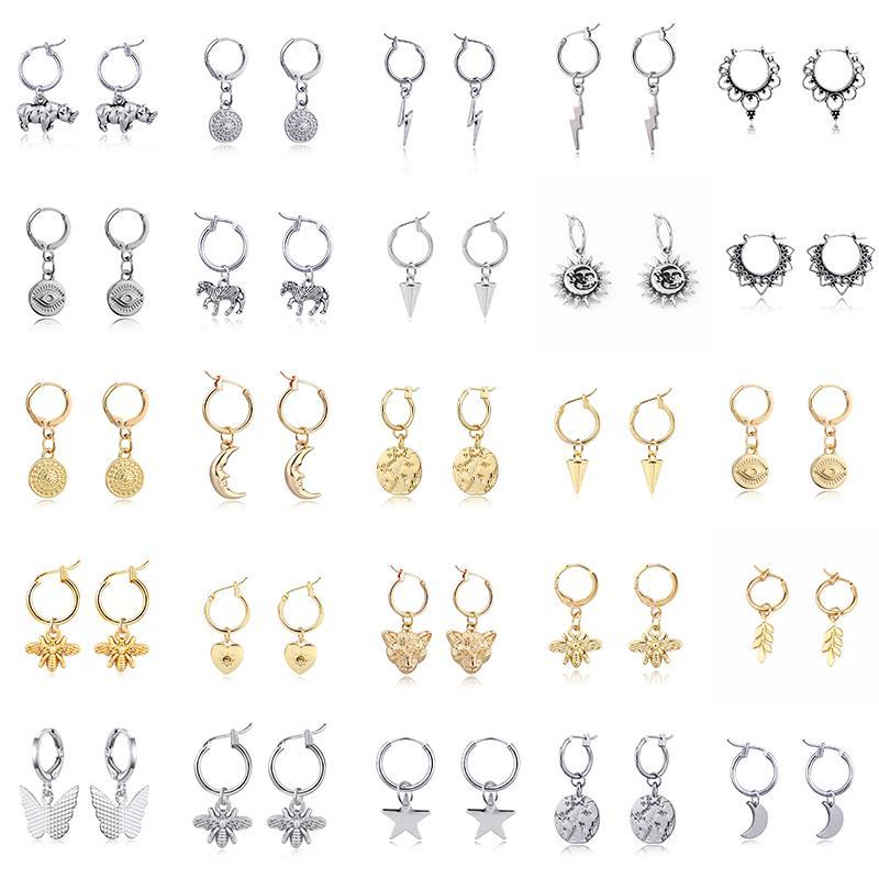 1Pair 30Styles New Mini Bee Leopard Moon Map Hoop Earrings For Women Cute Butterfly Horse Animal Circle Earrings Jewelry Gift1
1Pair 30Styles New Mini Bee Leopard Moon Map Hoop Earrings For Women Cute Butterfly Horse Animal Circle Earrings Jewelry Gift1