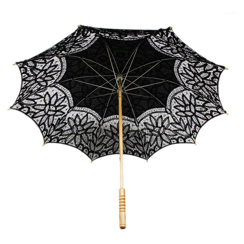 Lace Umbrella Parasol Vintage Wedding Bridal Umbrella for Decoration Photo Costume Party (Black)1
Lace Umbrella Parasol Vintage Wedding Bridal Umbrella for Decoration Photo Costume Party (Black)1