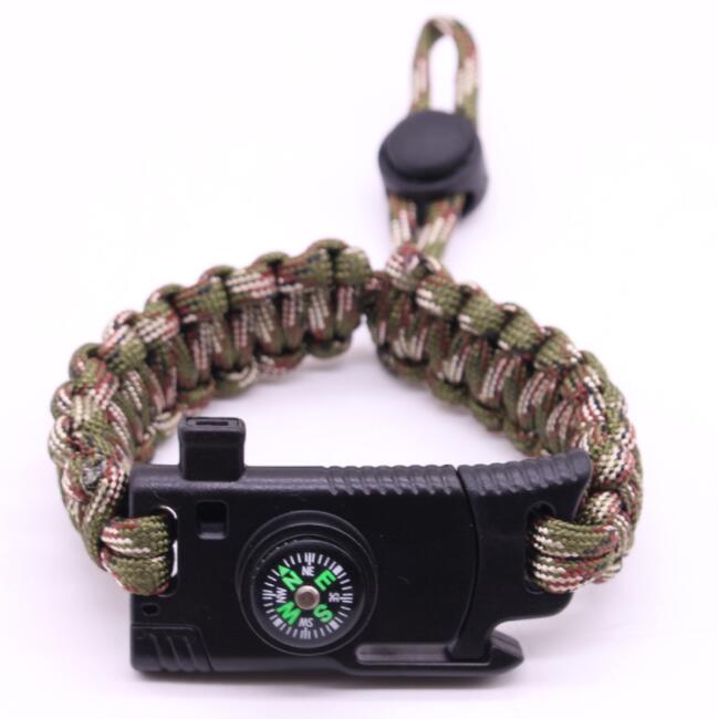 Paracord Survival Bracelet Adjustable parachute cord self rescue bracelets 5 in 1 outdoor sports camping wrist bracelets compass whistle
Paracord Survival Bracelet Adjustable parachute cord self rescue bracelets 5 in 1 outdoor sports camping wrist bracelets compass whistle