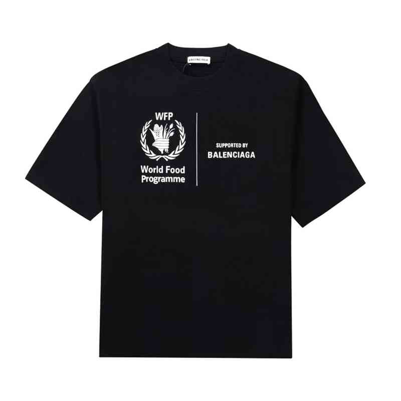 designers T-shirts balencaigas hoodie BAC World Food Program WFP wheat print short sleeve t-shirt men and women lovers European and American, White;black
designers T-shirts balencaigas hoodie BAC World Food Program WFP wheat print short sleeve t-shirt men and women lovers European and American, White;black