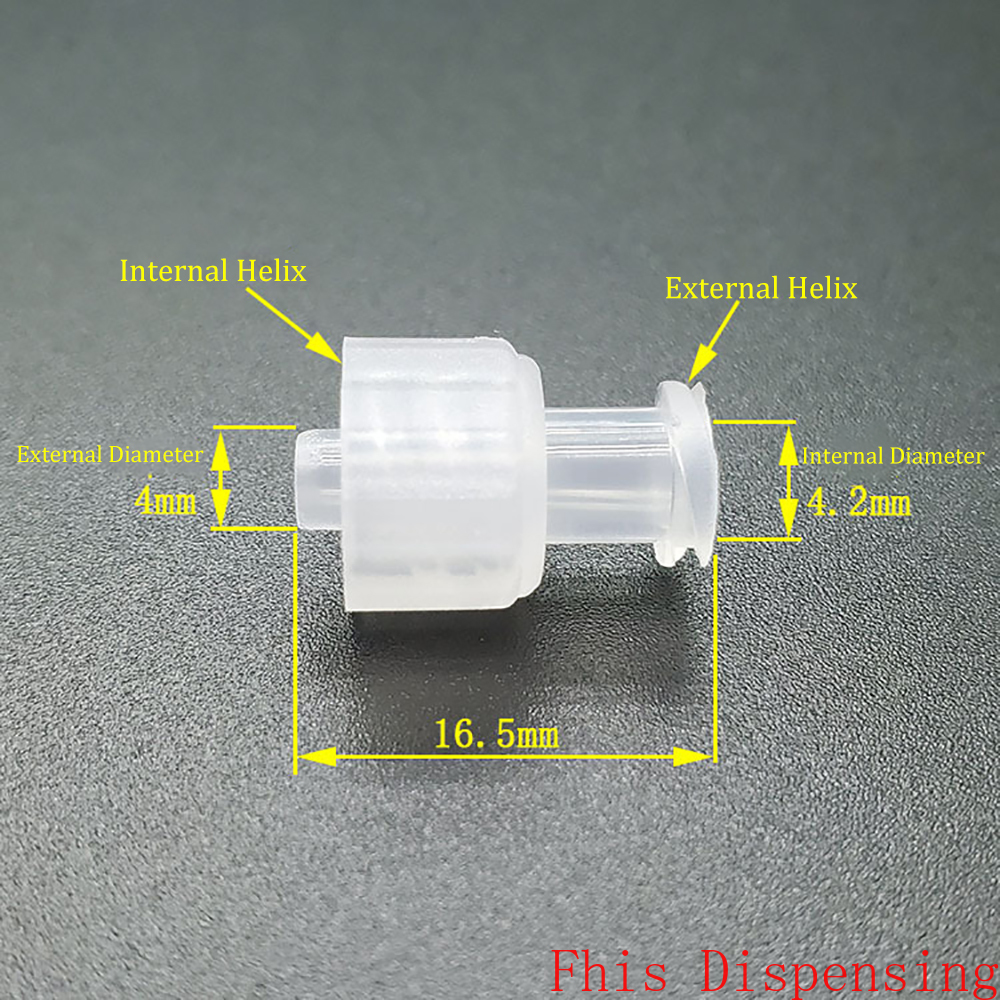 Dispensing Needle Cylinder Luer Lock Joint Rotary Needle Dispenser Extension Adapter