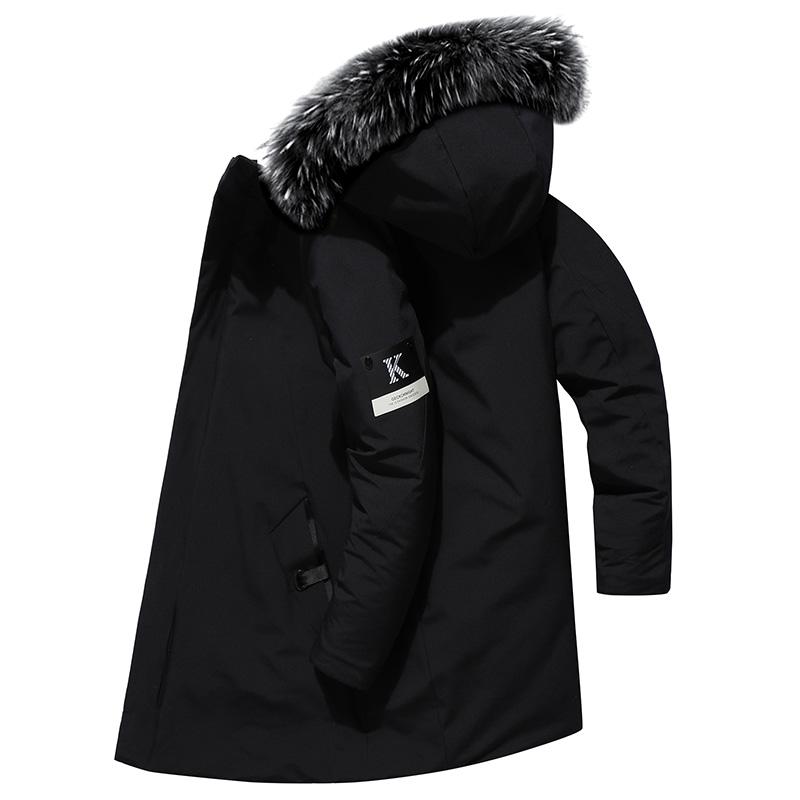 Men's Winter Jacket Coats Large Size Thick Warm Long Coat Winter Male Parkas Windbreaker Jackets for Men abrigo hombre, Black
Men's Winter Jacket Coats Large Size Thick Warm Long Coat Winter Male Parkas Windbreaker Jackets for Men abrigo hombre, Black