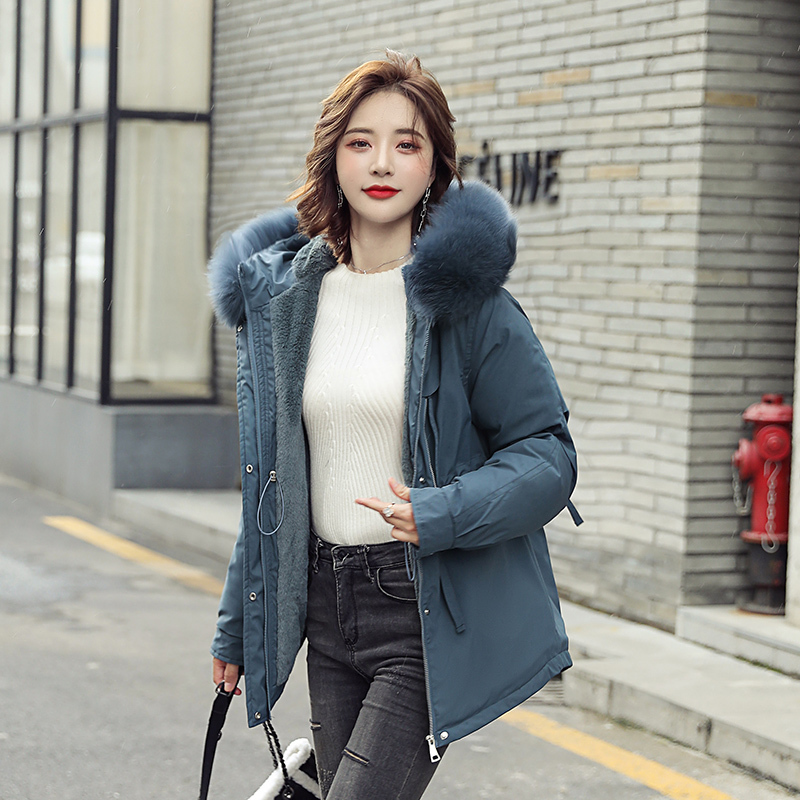 Winter Women Parkas new Winter -30 degrees thickened warm Parkas coat fashion fur collar hooded Winter jacket Parkas Women 201110wtt