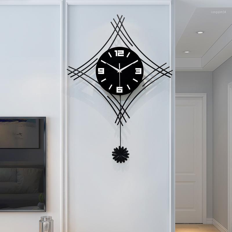 Art Pendulum Wall Clock Digital Metal Kitchen Black Large Wall Clock 3d Silent Creative Iron Reloj Pared Home Decoration WE50WC1
Art Pendulum Wall Clock Digital Metal Kitchen Black Large Wall Clock 3d Silent Creative Iron Reloj Pared Home Decoration WE50WC1