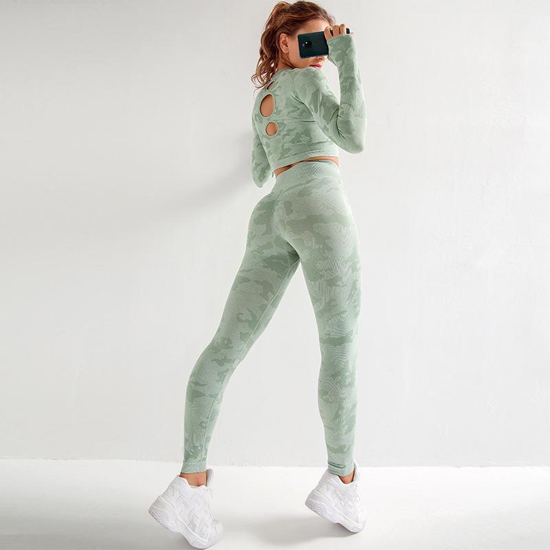 HOT 2020 women yoga set tracksuit 2 piece set high waist pants crop top t shirt long sleeve push up sexy leggings sets tights1, Black 2pcs set
HOT 2020 women yoga set tracksuit 2 piece set high waist pants crop top t shirt long sleeve push up sexy leggings sets tights1, Black 2pcs set