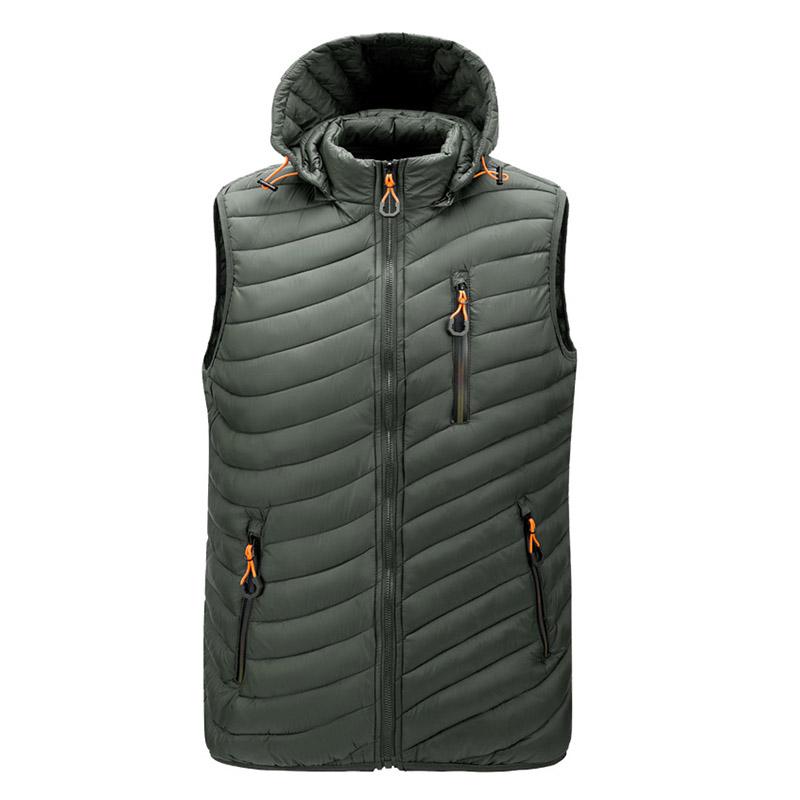 Mcikkny Mens Winter Down Vest Coats Hooded Warm Waistcoats For Male Size -4XL Zipper Pockets Windbreak, Black
Mcikkny Mens Winter Down Vest Coats Hooded Warm Waistcoats For Male Size -4XL Zipper Pockets Windbreak, Black