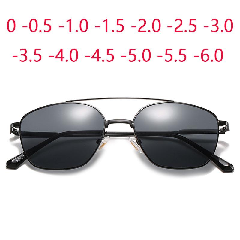 Sunglasses Myopia Glasses For Nearsighted Men Women Alloy Frame UV400 Optional Prescription Spectacles 0 -0.5 To -6.0
Sunglasses Myopia Glasses For Nearsighted Men Women Alloy Frame UV400 Optional Prescription Spectacles 0 -0.5 To -6.0