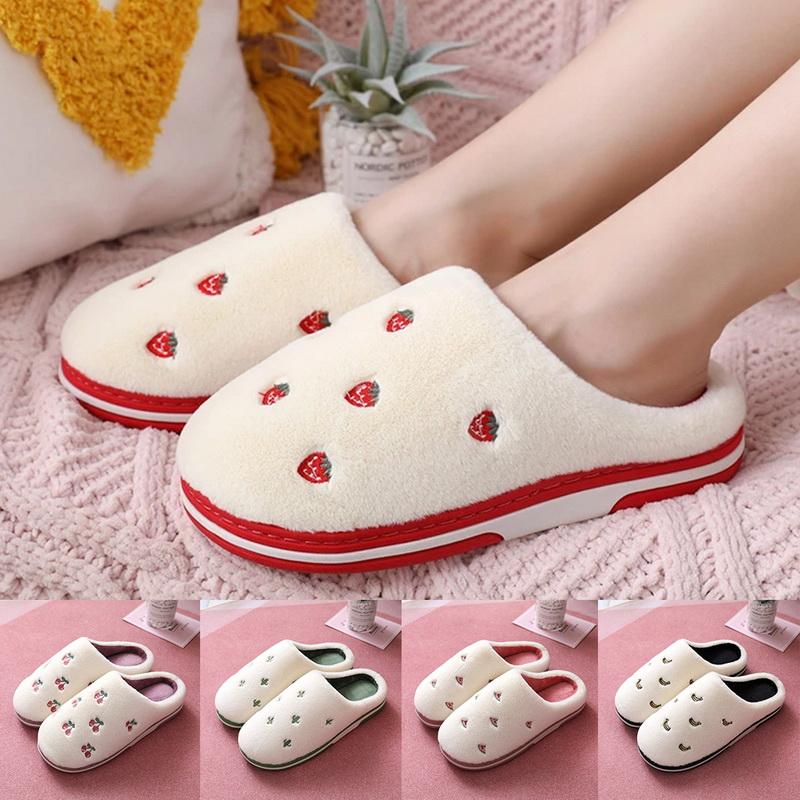 Fashion Fruit Indoor Slippers Women Warm Plush Home Slipper Anti-slip Soft Lovers Winter Shoes Banana Cherry Ladies Slides, Socks
Fashion Fruit Indoor Slippers Women Warm Plush Home Slipper Anti-slip Soft Lovers Winter Shoes Banana Cherry Ladies Slides, Socks