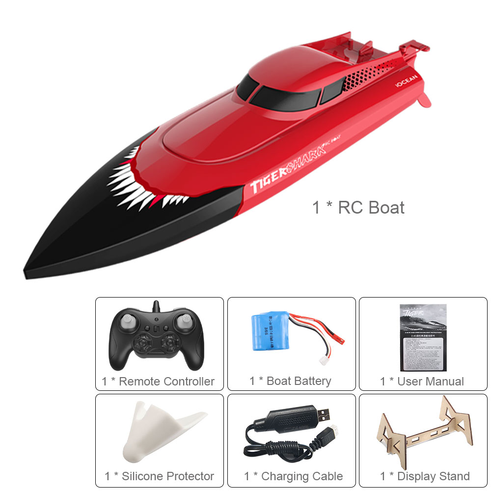 iOCEAN 1 RC Boats Remote Control Boat 25KM/H High Speed Racing Boat 2 Channels 2.4GHZ Powerful Motor Boats RC Rowing For Adults, Red
iOCEAN 1 RC Boats Remote Control Boat 25KM/H High Speed Racing Boat 2 Channels 2.4GHZ Powerful Motor Boats RC Rowing For Adults, Red
