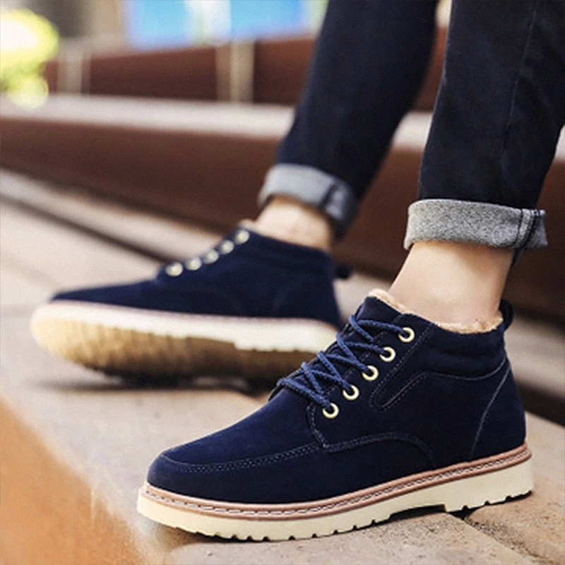 New Causal Shoes Men Winter Plus Velvet Plush Cotton Boots Fashion Warm Boots High Help Thickening Shoe Sneakers Men #cY2x
New Causal Shoes Men Winter Plus Velvet Plush Cotton Boots Fashion Warm Boots High Help Thickening Shoe Sneakers Men #cY2x