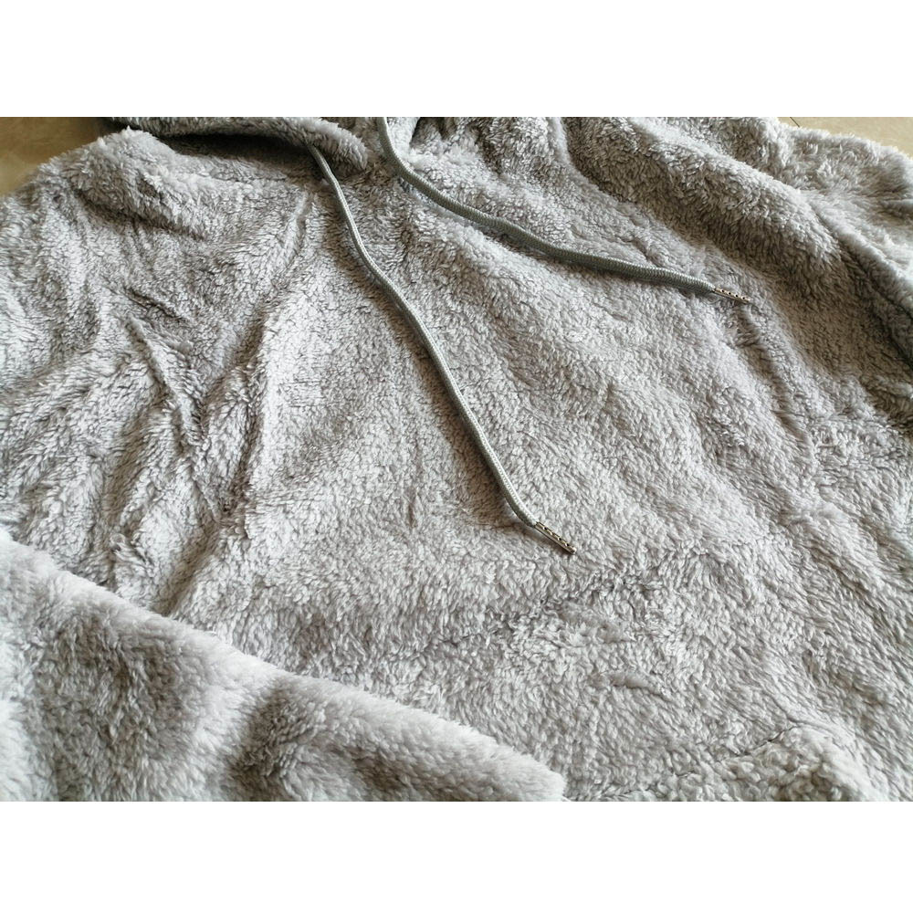 Winter Fleece Sweater Oversized Fluffy Fleece Hoodies Sherpa Warm Pullovers Autumn Winter Streetwear 201118