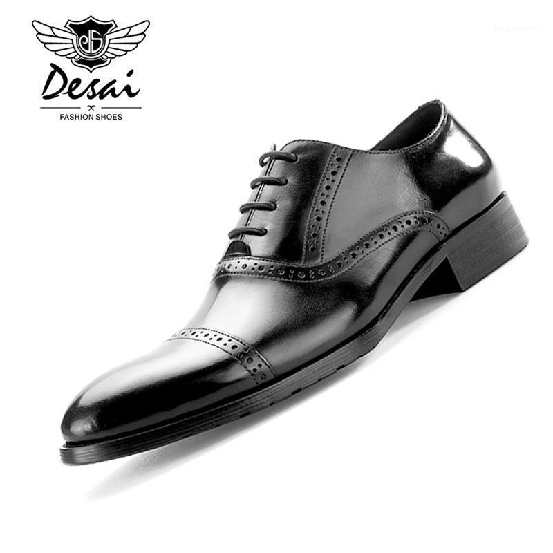 Desai British Style Men's Pointed Business Dress Shoes Italian Handmade Genuine Leather Retro Black Color Brogue Shoes Men1
Desai British Style Men's Pointed Business Dress Shoes Italian Handmade Genuine Leather Retro Black Color Brogue Shoes Men1