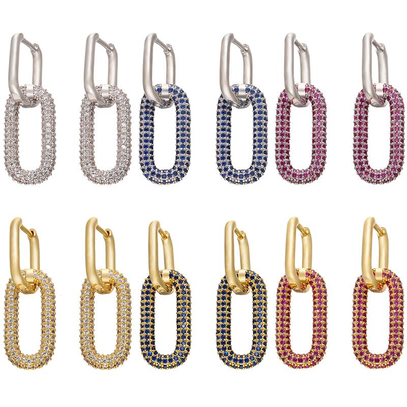 ZHUKOU one pair Hoop Earrings Women CZ Jewelry Gold /Silver Color Rectangle Earring Hoops for party birthday gifts model:VE129
ZHUKOU one pair Hoop Earrings Women CZ Jewelry Gold /Silver Color Rectangle Earring Hoops for party birthday gifts model:VE129