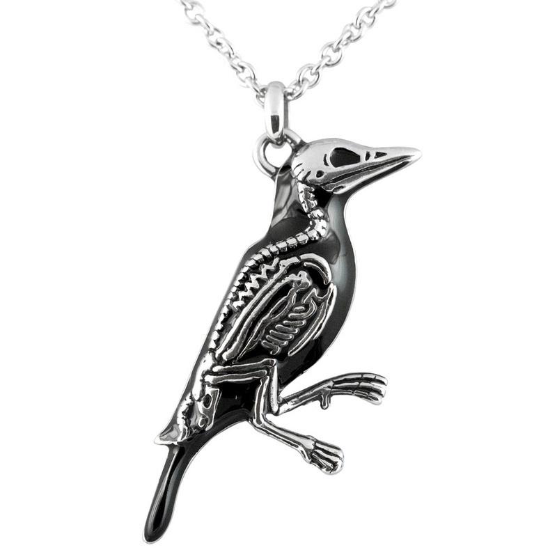 Trending Gothic Punk Retro Viking Crow Skull Pendant Men's Fashion Novelty Locomotive Accessories Necklace Hip Hop Jewelry Gift
Trending Gothic Punk Retro Viking Crow Skull Pendant Men's Fashion Novelty Locomotive Accessories Necklace Hip Hop Jewelry Gift