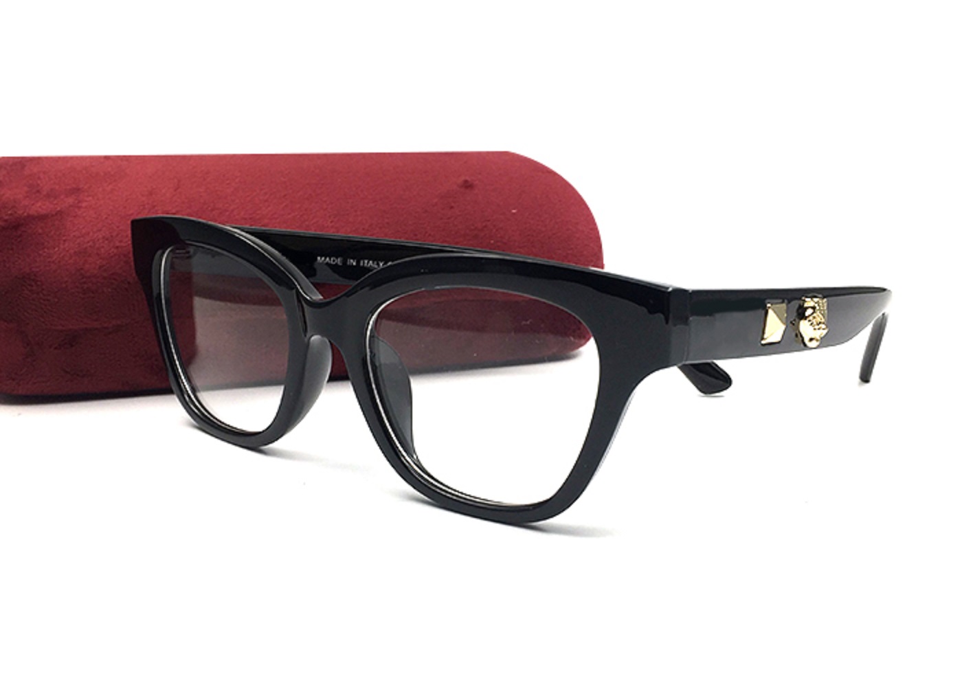 Hot Mens Women Fashion Diamond Leopard Transparent Glasses Clear Glass Eyeglasses Myopia Reading Optical Spectacle Frames Goggle With Case, White;black
Hot Mens Women Fashion Diamond Leopard Transparent Glasses Clear Glass Eyeglasses Myopia Reading Optical Spectacle Frames Goggle With Case, White;black