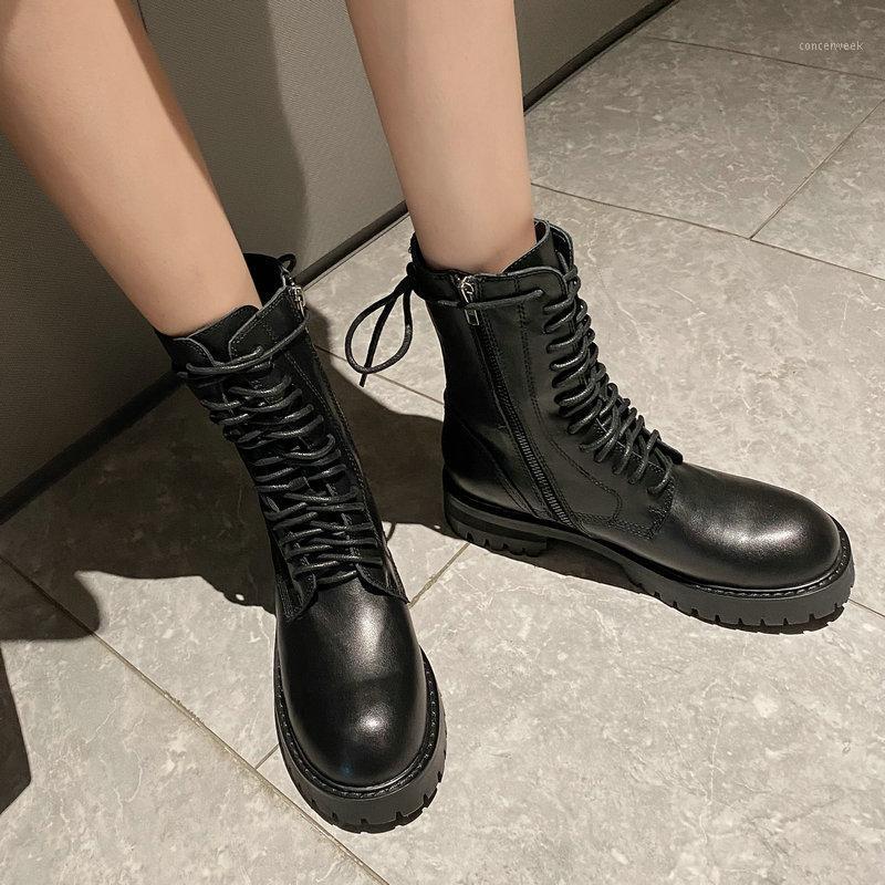 2020 Genuine Leather 4cm med heels Women's Ankle Boots Platform Chunky Heels Pumps Party Office Lady Shoes Woman1, Black
2020 Genuine Leather 4cm med heels Women's Ankle Boots Platform Chunky Heels Pumps Party Office Lady Shoes Woman1, Black