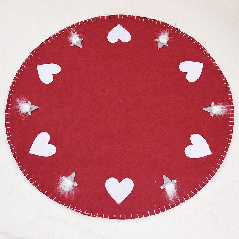 100cm Wool Felt Beard Santa Claus Christmas Tree Skirt Christmas Tree Mat Diy Handmade Apron Decorations
100cm Wool Felt Beard Santa Claus Christmas Tree Skirt Christmas Tree Mat Diy Handmade Apron Decorations