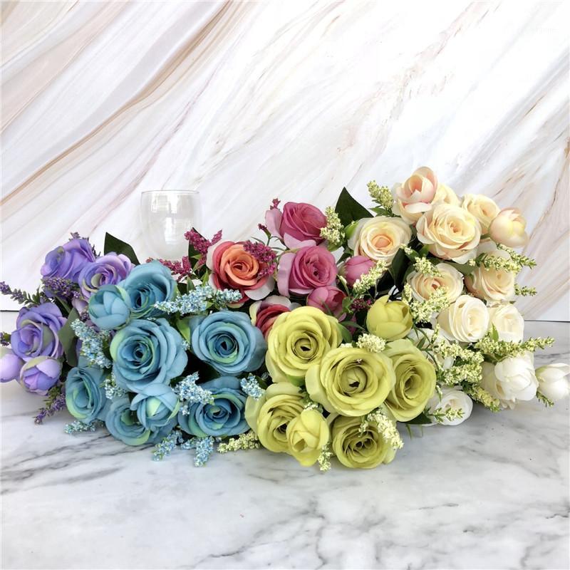 30cm Length Artificial Rose Peony Flowers Gift Silk Fake Flower Bouquet for Home Office Decoration Wedding Party Decor 528361
30cm Length Artificial Rose Peony Flowers Gift Silk Fake Flower Bouquet for Home Office Decoration Wedding Party Decor 528361