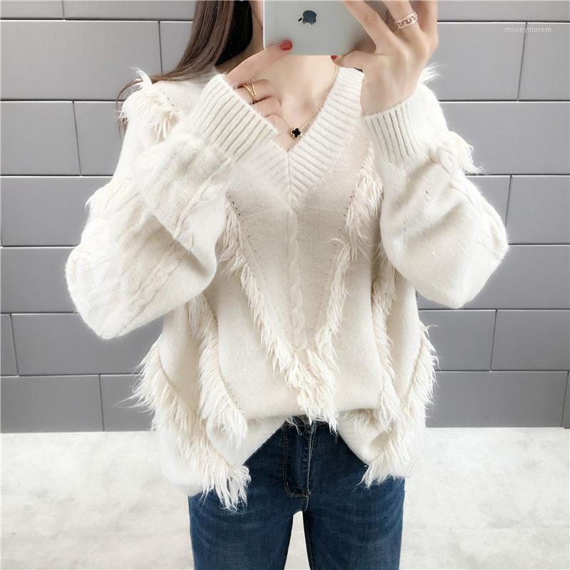 Women's V Neck Solid Color Long Sleeve Head Sweater Woman Lazy Romantic Knit Turtleneck Ladies Pullover Jumper Sweaters1, Blue
Women's V Neck Solid Color Long Sleeve Head Sweater Woman Lazy Romantic Knit Turtleneck Ladies Pullover Jumper Sweaters1, Blue