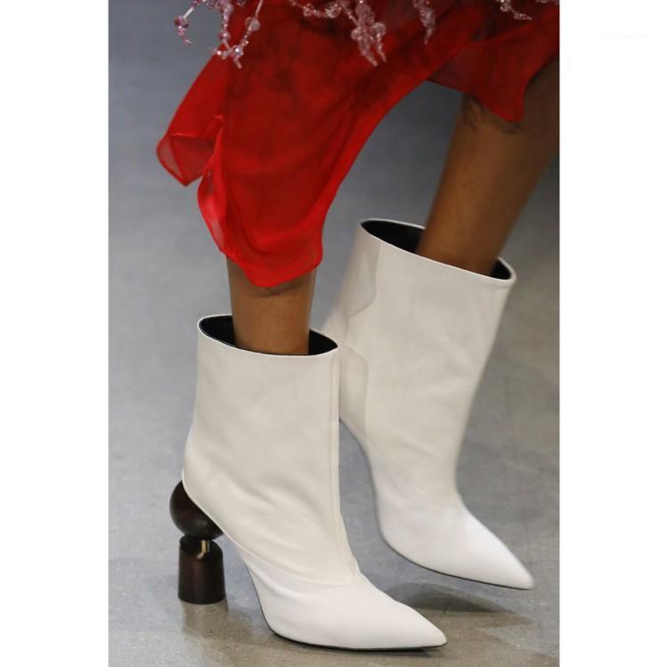 botines mujer 2020 pointed toe strange style high heels ankle boots for women gold white shoes winter leather botas feminina1, As picture
botines mujer 2020 pointed toe strange style high heels ankle boots for women gold white shoes winter leather botas feminina1, As picture