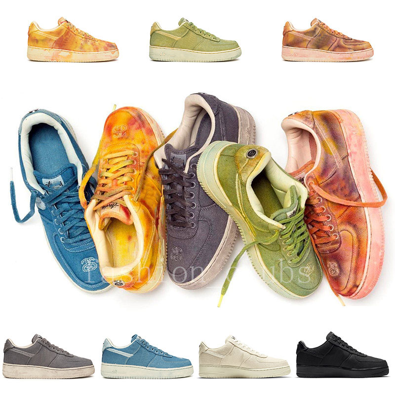 Pre-sale Stussy Low 1s Men Running Shoes Forces 1 Blue Purple Yellow Green Gray Women Sports Skate Trainers Fossil Stone Black Sneakers
Pre-sale Stussy Low 1s Men Running Shoes Forces 1 Blue Purple Yellow Green Gray Women Sports Skate Trainers Fossil Stone Black Sneakers