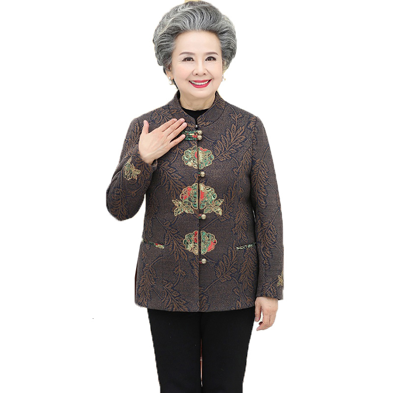 2021 New Middle-aged Elderly Women's Coat Spring Oversized 5xl Retro Sleeve Coats Short Jacket Outerwear A2071 2LX1, Red rose
2021 New Middle-aged Elderly Women's Coat Spring Oversized 5xl Retro Sleeve Coats Short Jacket Outerwear A2071 2LX1, Red rose