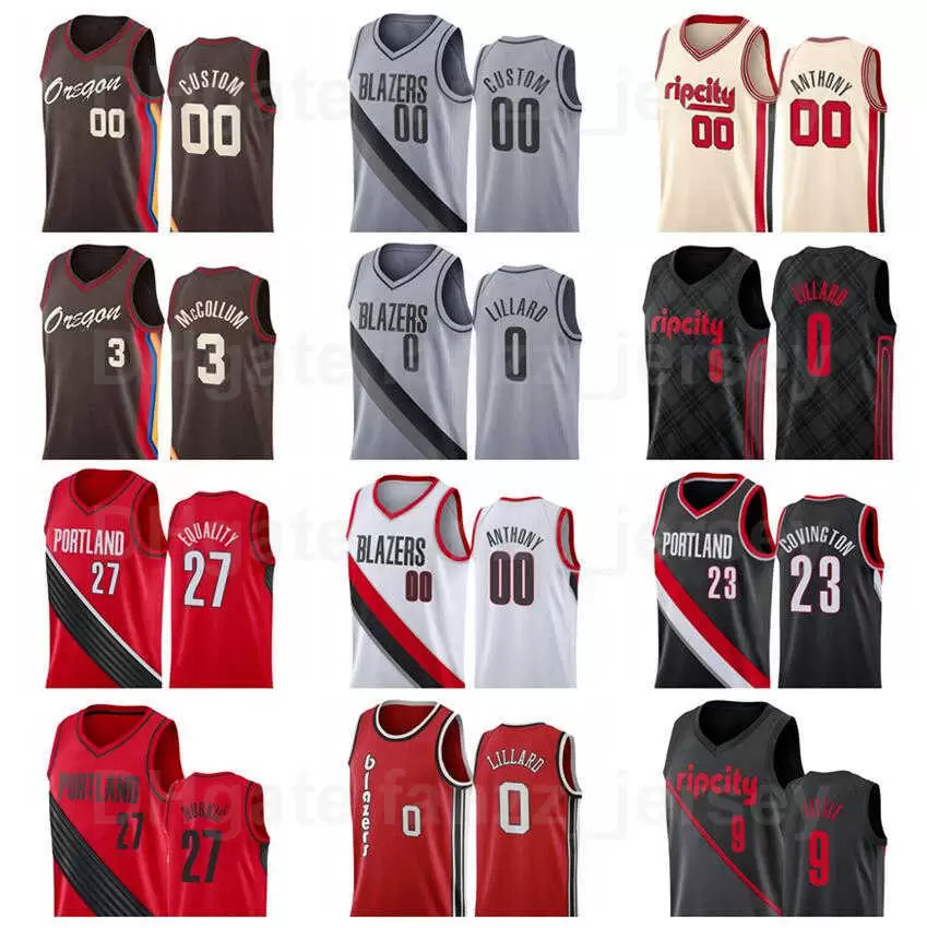 Screen Printed Basketball Damian Lillard Jersey 0 CJ McCollum 3 Jusuf Nurkic 27 Robert Covington 23 Carmelo Anthony 00 Red Black White Grey
Screen Printed Basketball Damian Lillard Jersey 0 CJ McCollum 3 Jusuf Nurkic 27 Robert Covington 23 Carmelo Anthony 00 Red Black White Grey