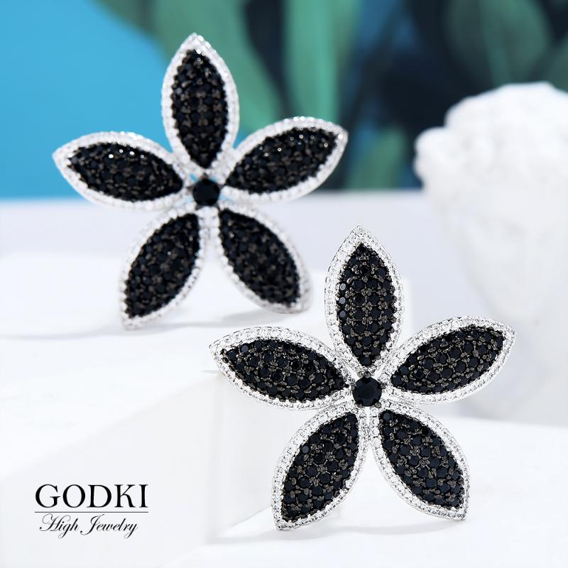 Stud GODKI Oversized Big Flower Design Brand Fashion Luxury Cubic Zirconia Engagement Wedding Party Earring
Stud GODKI Oversized Big Flower Design Brand Fashion Luxury Cubic Zirconia Engagement Wedding Party Earring