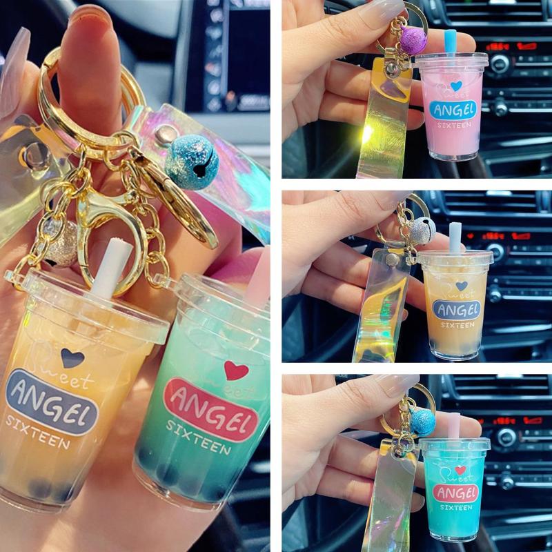 Keychains Cute Polvilhador De Tapioca Soft Drink Keychain Tea Beverage Bubble Acrylic Moving Liquid Oil Drop Decompression Jewelry
Keychains Cute Polvilhador De Tapioca Soft Drink Keychain Tea Beverage Bubble Acrylic Moving Liquid Oil Drop Decompression Jewelry