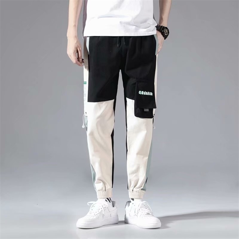 ZAZOMDE Multi Pockets Cargo Jogger Pants Men Hip Hop Fashion Casual Track Trousers Streetwear Harajuku New Men Sweatpants 201110, 706blue and white
ZAZOMDE Multi Pockets Cargo Jogger Pants Men Hip Hop Fashion Casual Track Trousers Streetwear Harajuku New Men Sweatpants 201110, 706blue and white