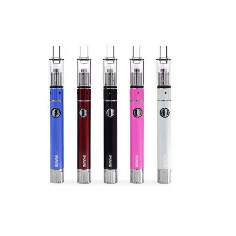 Authentic LVSMOKE IP6 Mini wax vape pens starter kit dry wax vaporizer vape pen e cigarette wax atomizer dual quartz rod coil mods
Authentic LVSMOKE IP6 Mini wax vape pens starter kit dry wax vaporizer vape pen e cigarette wax atomizer dual quartz rod coil mods