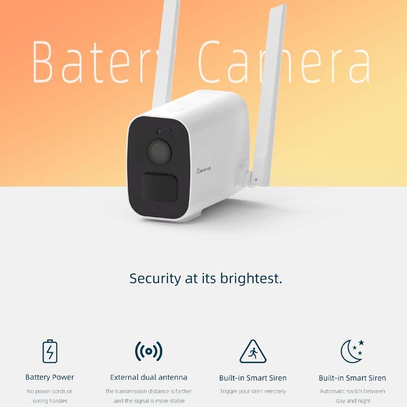 Keeper L18 WIFI Battery Camera HD 1080P IR Night Vision Out Door CCTV Security Camera 2 Way Intercome Waterproof Wide Angle Lens
Keeper L18 WIFI Battery Camera HD 1080P IR Night Vision Out Door CCTV Security Camera 2 Way Intercome Waterproof Wide Angle Lens
