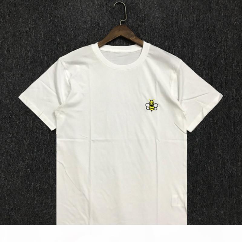 Fashion new casual men hairdresser t-shirt couple soft cotton short sleeve men and women embroidery bee t-shirt 2 colors high quality, White;black
Fashion new casual men hairdresser t-shirt couple soft cotton short sleeve men and women embroidery bee t-shirt 2 colors high quality, White;black