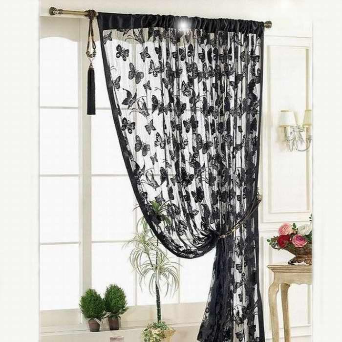 Beautiful Butterfly pattern Sheer Curtain Tulle Window Voile Drape Valance Leaves Embroidered Living Room Curtains z0404#G201, As pic
Beautiful Butterfly pattern Sheer Curtain Tulle Window Voile Drape Valance Leaves Embroidered Living Room Curtains z0404#G201, As pic