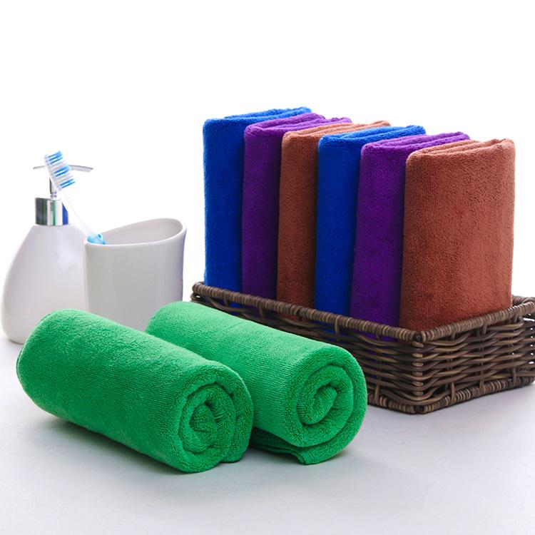 Low price promotion nano microfiber 30*70 strong water absorption car towel