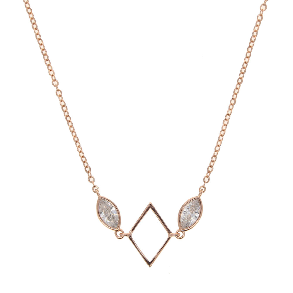 2021 NEW arrived water drop cz paved with hollow square shape charm necklace for women multi layer sexy elegant choker jewelry Gifts