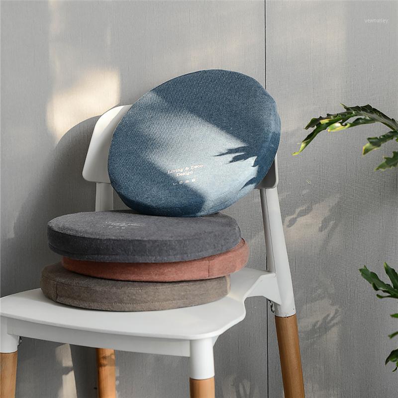 Memory cotton round cushion bay window office chair mat tatami Pu Tuan tatami mat student play cushion1, Blue
Memory cotton round cushion bay window office chair mat tatami Pu Tuan tatami mat student play cushion1, Blue