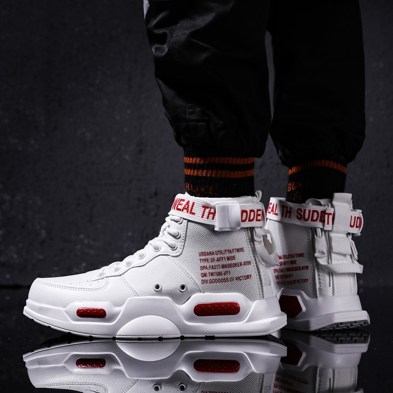 Hot Style Autumn Casual High Top Fashion Sneakers Light Breathable Damping Shoes Men Large Size 36-46, Black
Hot Style Autumn Casual High Top Fashion Sneakers Light Breathable Damping Shoes Men Large Size 36-46, Black