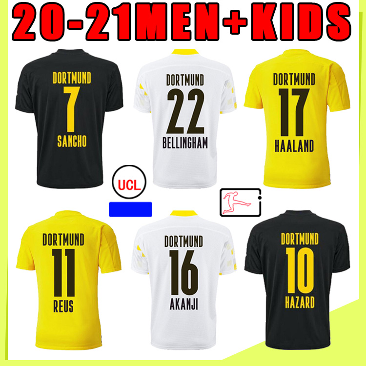 2020 Soccer Jersey REUS HAALAND SANCHO HUMMELS SCHULZ 2021 Home Away High-quality Adult Kids Kit Football Shirt, Third patch 2
2020 Soccer Jersey REUS HAALAND SANCHO HUMMELS SCHULZ 2021 Home Away High-quality Adult Kids Kit Football Shirt, Third patch 2