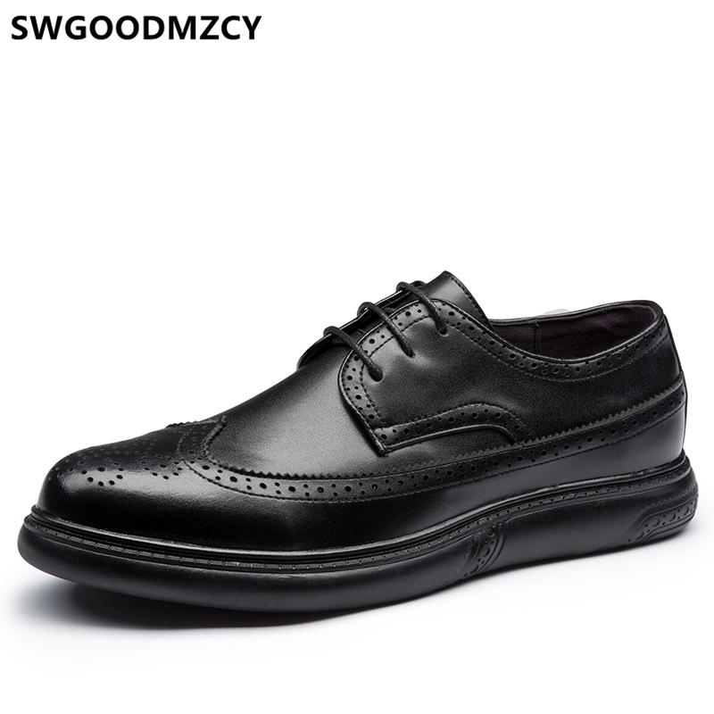 Italian Men Shoes Leather Brogue Shoes Men Formal Coiffeur Evening Dress Office Classic Leather Dress Erkek Ayakkabi, Black
Italian Men Shoes Leather Brogue Shoes Men Formal Coiffeur Evening Dress Office Classic Leather Dress Erkek Ayakkabi, Black